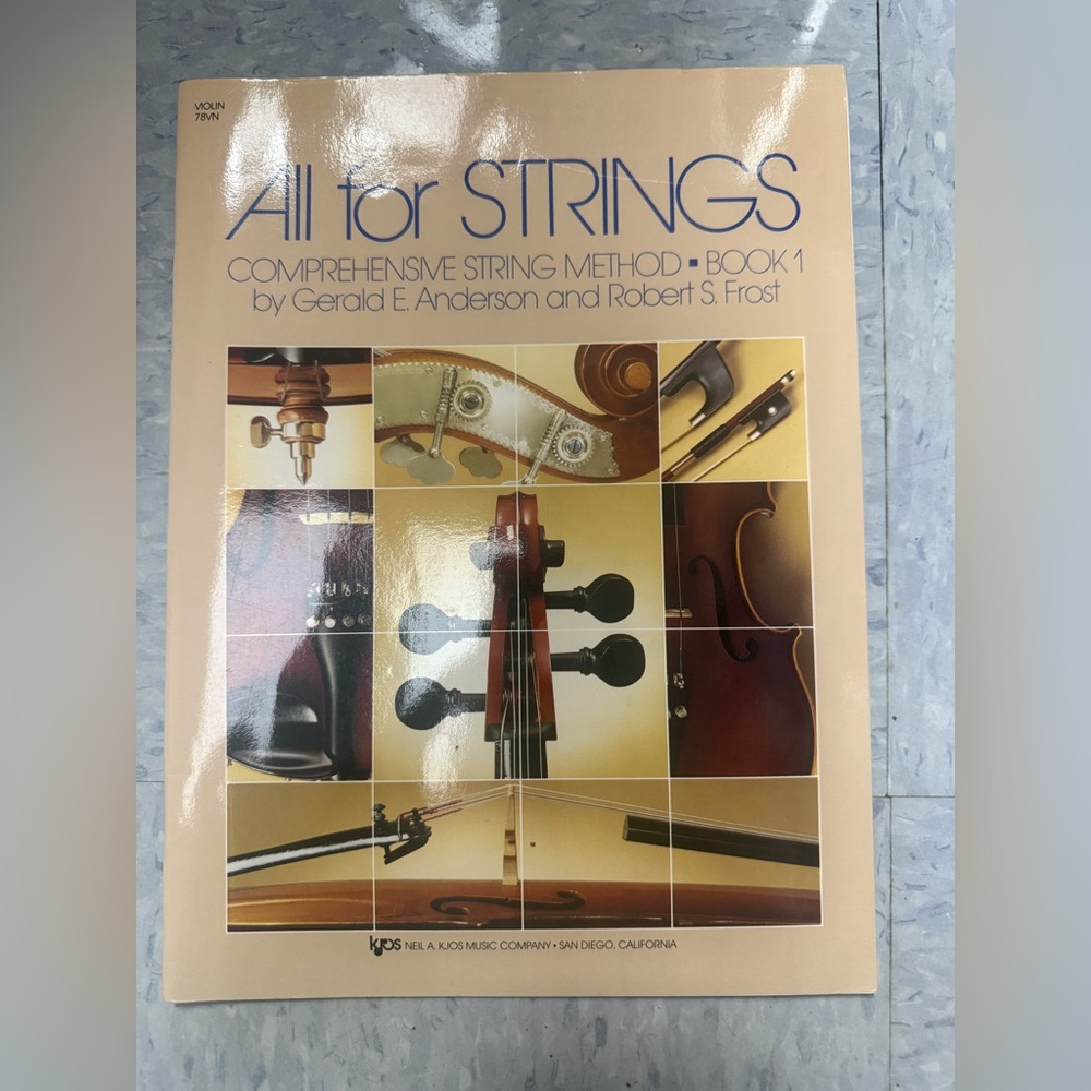 All for Strings Violin Book 1